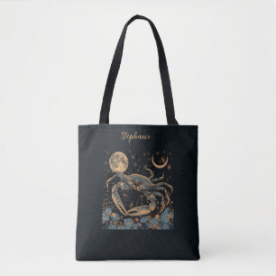 Kanker Zodiac Kreeft Horoscoop Teken Boodschappent Tote Bag