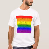 Kanker Zodiac LGBTQ Pride Rainbow Astrologie Ontwe T-shirt (Voorkant)