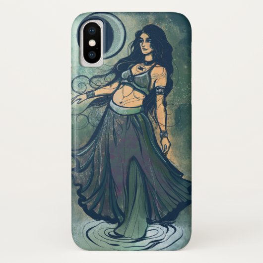 Kanker Zodiac MoonChild Goddess buikdanseres Case-Mate iPhone Case (Achterkant)