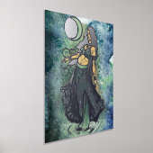 Kanker Zodiac MoonChild Goddess buikdanseres Folie Afdrukken (Laagn)