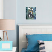 Kanker Zodiac MoonChild Goddess buikdanseres Folie Afdrukken (Insitu (Slaapkamer))