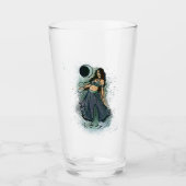 Kanker Zodiac MoonChild Goddess buikdanseres Glas (Voorkant)