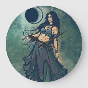 Kanker Zodiac MoonChild Goddess buikdanseres Grote Klok