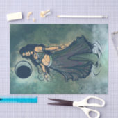 Kanker Zodiac MoonChild Goddess buikdanseres Tissuepapier (Craft)