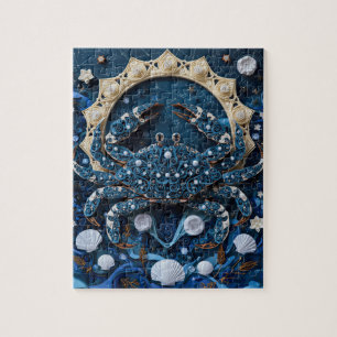 Kanker Zodiac Papier Quilling Legpuzzel