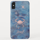 Kanker Zodiac Sign iPhone XS Max. Hoesje (Achterkant)