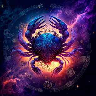 Kanker Zodiac Sign Jigzaag Puzzle Legpuzzel