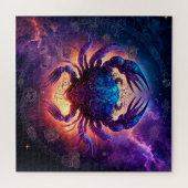 Kanker Zodiac Sign Jigzaag Puzzle Legpuzzel (Horizontaal)
