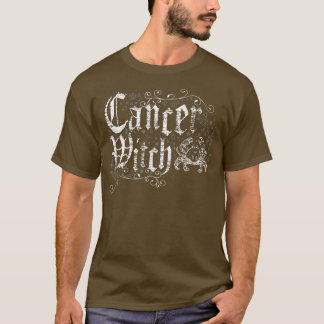 Kanker Zodiac Sign Witch Craft T-shirt