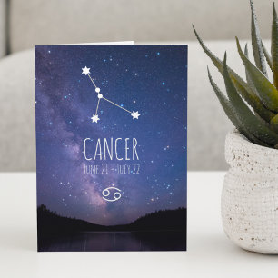 Kanker Zodiac Sterrenbeeld   Astrologiekaart Kaart