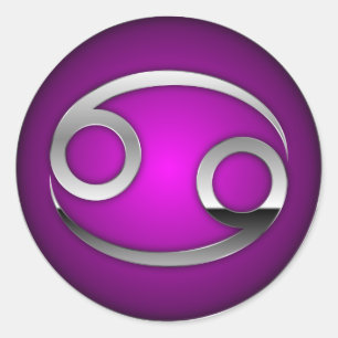 Kanker - Zodiac-symbool Ronde Sticker