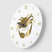 Kanker Zodiac Symbool Wandklok (Hoek)