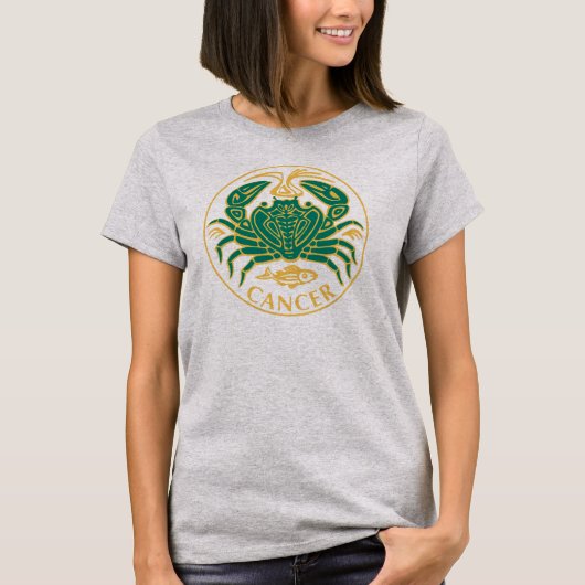 Kanker Zodiac Teken Astrologie Cadeau T-shirt (Voorkant)