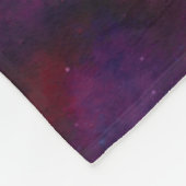 Kanker Zodiac Teken Waterverf Ontwerp Fleece Deken (Hoek)