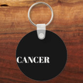 Kanker Zodiac Word Cloud Inspiratie Sleutelhanger (Achterkant)