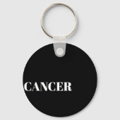 Kanker Zodiac Word Cloud Inspiratie Sleutelhanger (Achterkant)