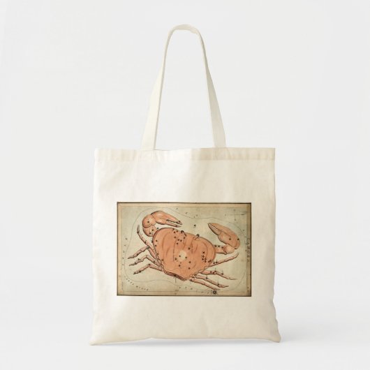 Kanker zodiak canvas tas (Voorkant)