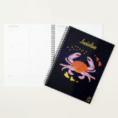 Kanker Zodiak Moderne Galaxy Sky Star Kalender Planner (Display)