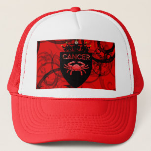 Kanker Zodiaschild met kroon Trucker Hat Pet