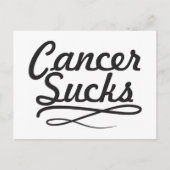 Kanker zuigt briefkaart (Voorkant)