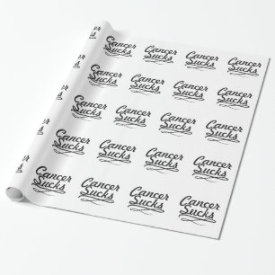 Kanker zuigt cadeaupapier