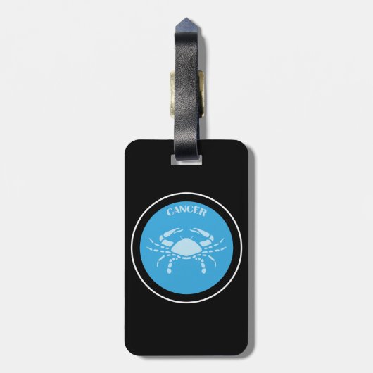 KankerBagagelabel Bagagelabel (Achterkant verticaal)