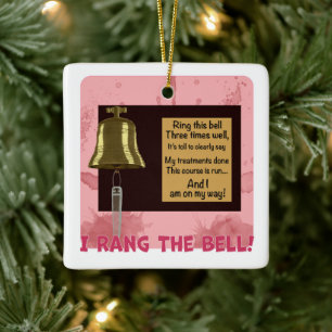 Kankerbehandeling eindigde Bell, ik belde Keramisch Ornament