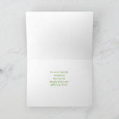 Kankerbehandelingen Aangepaste naam Get Well Wishe Kaart (Binnen)