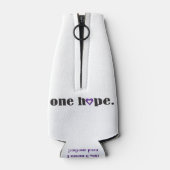 Kankerbestrijdende Motivatie fles Flesjeskoeler (Achterkant)