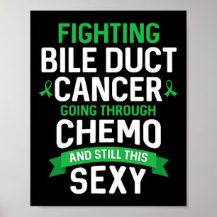 Kankerbestrijder Galwegkanker Patiënt Chemo Ther Poster