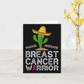 Kankerbestrijding Funny Cancer Fighter Warri Kaart (Gele Bloem)