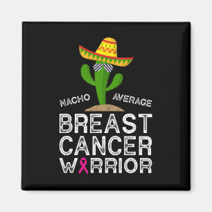 Kankerbestrijding Funny Cancer Fighter Warri Magneet