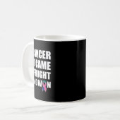 Kankerbestrijding Lint 16 Koffiemok (Voorkant links)
