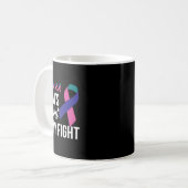 Kankerbestrijding Lint 18 Koffiemok (Voorkant links)