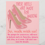 Kankerbewustmakingsbrochure Flyer (Voorkant)