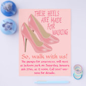 Kankerbewustmakingsbrochure Flyer (Enkel)