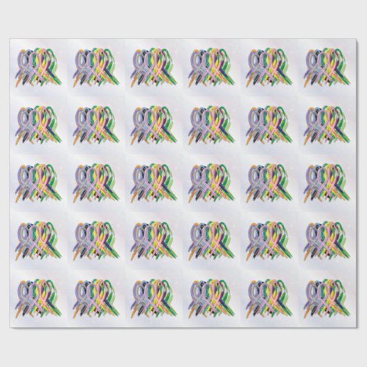 Kankerbewustwording Cadeaupapier (Vlak)