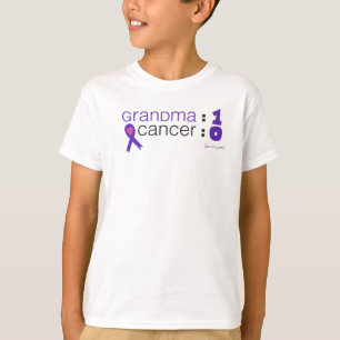 Kankerbewustwording - Grootmoeder: 1 kanker: 0 T-shirt