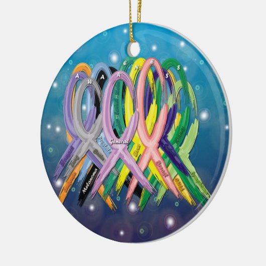 Kankerbewustwording Keramisch Ornament (Links)