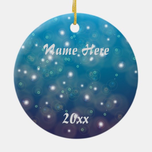 Kankerbewustwording Keramisch Ornament (Achterkant)