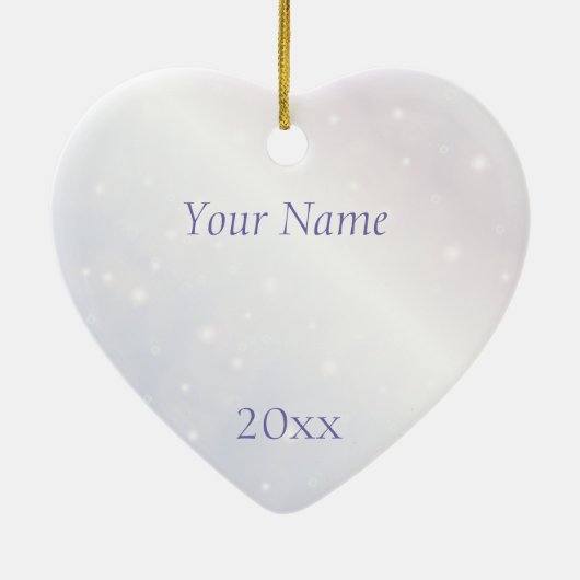 Kankerbewustwording Keramisch Ornament (Achterkant)