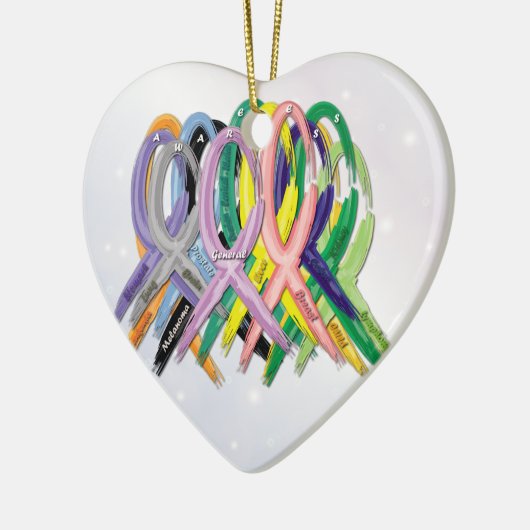 Kankerbewustwording Keramisch Ornament (Links)