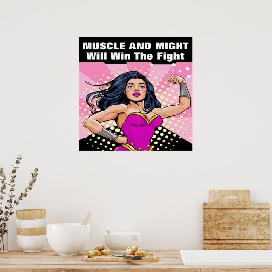 Kankerbewustwording Poster (Keuken)