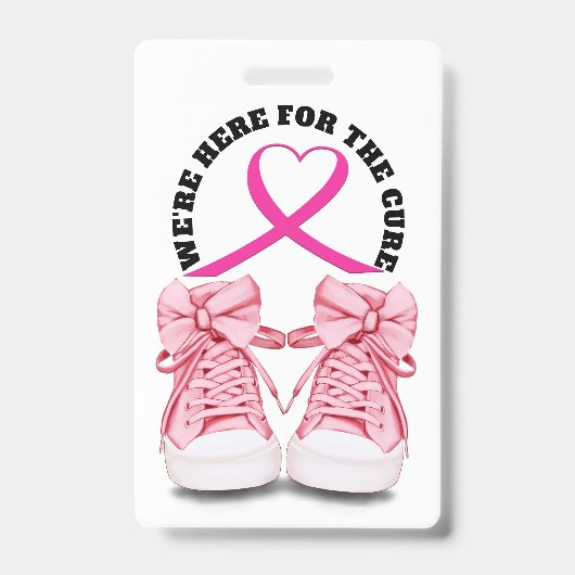 Kankerbewustzijn Badge - Zie achterkant (Voorzijde)