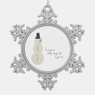 kankerbewustzijn Christmas Holiday Metal Ornament