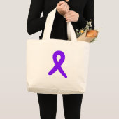 Kankerbewustzijn Grote Tote Bag (Voorkant (product))