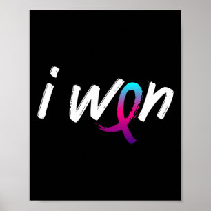 Kankerbewustzijn - Ik won Survivor Fighter Poster