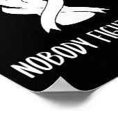 Kankerbewustzijn in deze familie vecht niemand all poster (Hoek)