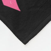 Kankerbewustzijn juicht voor het Cure-Football Fleece Deken (Hoek)