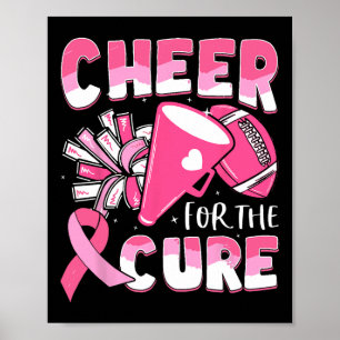 Kankerbewustzijn juicht voor het Cure-Football Poster